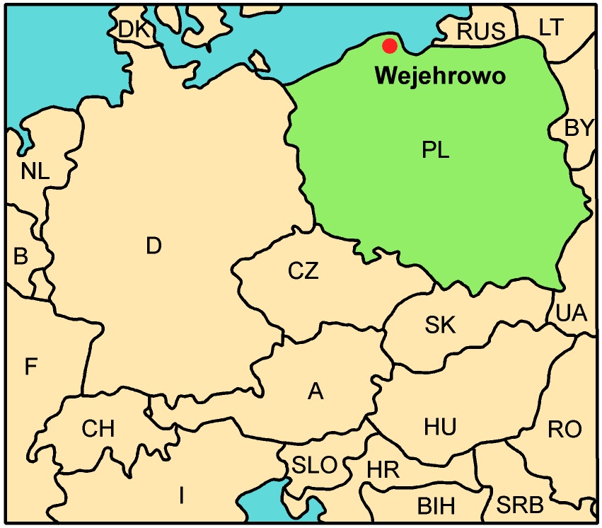 Map of Poland 2013